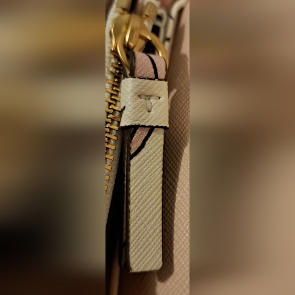 NWOT Tory Burch Robinson White Floral Saffiano Leather Boho Crossbody Purse Bag - Picture 16 of 16